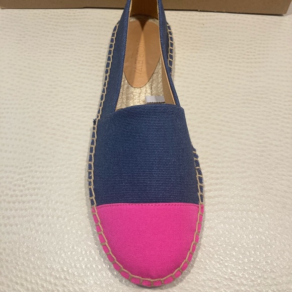 J.Crew Canvas Colorblock Cap-Toe Slip On - Picture 2 of 7